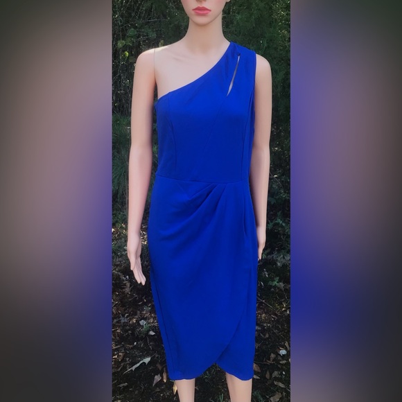 PrettyGarden Dresses & Skirts - NWT PrettyGarden Blue One Shoulder Dress